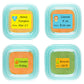 Baby Food Labels, Removable Write-On Daycare Date Labels For Oxo Tot Baby Food Storage Containers, Trays, Jars, Freezer & Dishwa