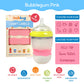 Inchbug Orbit Labels - Baby Bottle Name Labels For Daycare, Sippy Cup Bands - Engraved Silicone, Reusable, Dishwasher Safe, Matc