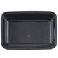 Goodcook Meal Prep Containers, Single Compartment 10-Pack, Bpa-Free Reusable Food Storage, Black, Microwave & Freezer Safe, Stac
