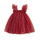 Toddler Valentines Day Tutu Dress Baby Girl Heart Layered Tulle Dress Little Girl Princess Dresses Valentines Outfit (Heart Red,