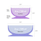 Choomee Silicone Suction Bowls | Extra Strong Suction With Firm Bowl | Ideal For Infant And Toddler Baby Led Feeding | Medium +