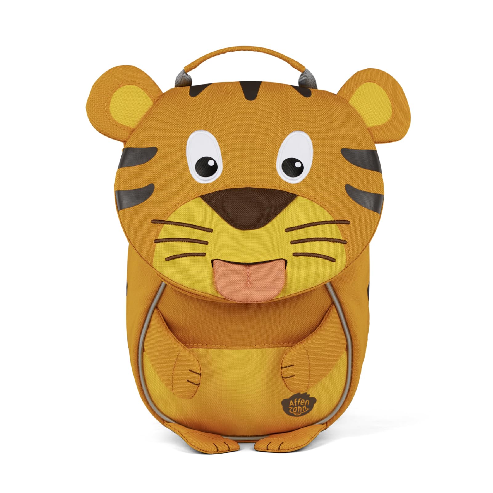 Affenzahn - Small Friend - Young Kids/Toddler Mini Animal Backpack - For Daycare, Preschool & Travel - Pull-Out Tongue & Reflect