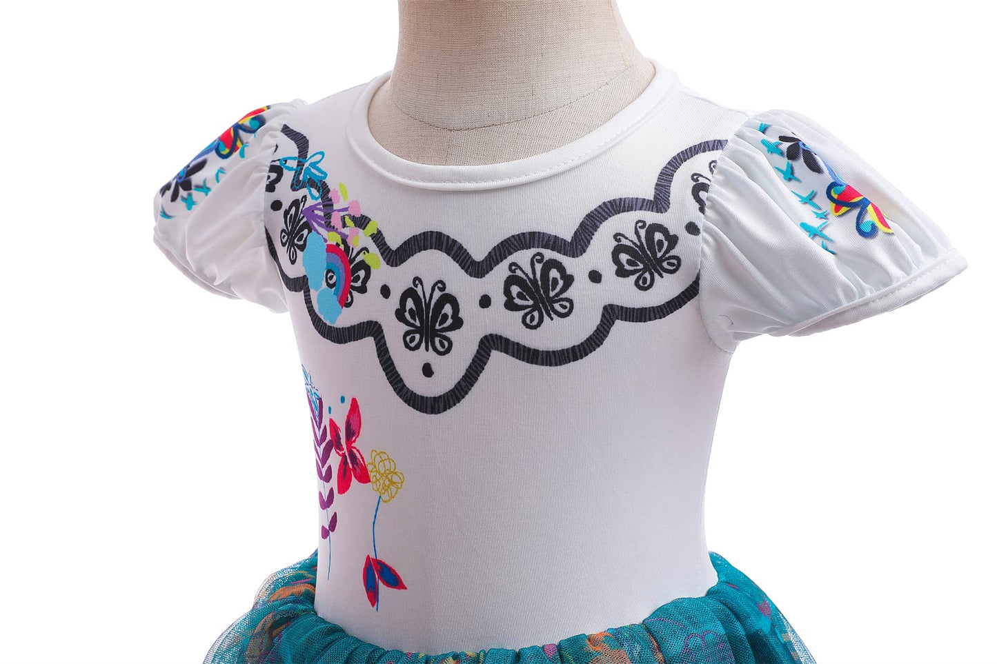 Szytypyl Baby Encanto Outfit Mirable Costume Dress Romper For Infant Bithday Party Halloween