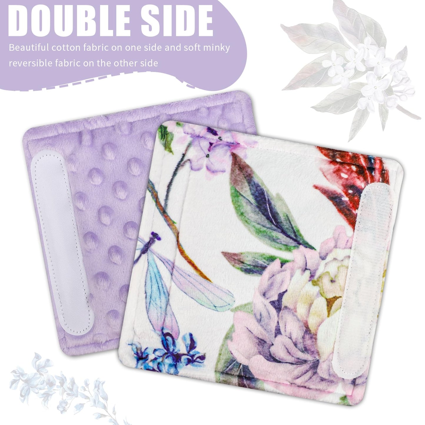 Car Seat Strap Pads For Baby Kids, Hnhuaming Ultra Soft Carseat Straps Shoulder Covers, 2 Pack Infant Seat Belt Cover Pad For Ba