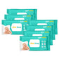 1St Step Baby Wet Wipes Enriched With AloeVera And Jojoba Oil (80Pcs, Pack Of 7)