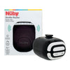 Nuby Stroller Rocker & Sound Machine for Babies - Portable Soother with 3 Vibration Speeds - USB-C Rechargeable - Attaches to St