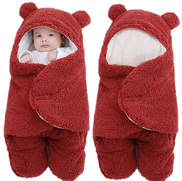 TOMORROW Baby Swaddle Wrap for Newborns  Soft Cotton Adjustable Infant Sleep Sack for 06 Months | Cozy, Breathable, Secure Wra