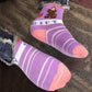 12 Pairs Toddler Non Skid Socks With Grips Anti Slip Bottom, Cotton Non Slip Ankle Crew Socks For Boys, Girls, Kids(1-3Years)