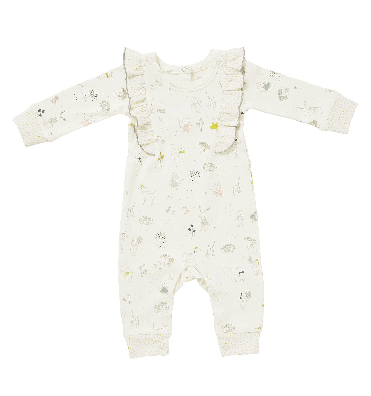 Pehr Ruffle Romper Magical Forest / 12-18 Mos., Multi