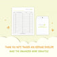 Baby Document Organizer, Baby Briefcase With 9 Folders