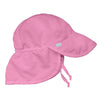 I Play. Baby Flap Sun Protection Swim Hat, Light Pink, 9-18 Months