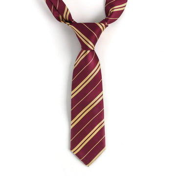 Landisun Cosplay Tie Toddler Necktie Kid Ties Toy Halloween Costume Satin 45 inch Lengh Red