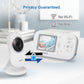 Vtech Vm320 Baby Monitor, 2.4' Screen With Fixed Camera, Night Vision, Soothing Sounds, 2-Way Talk, Secured Transmission, Secur