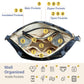 Miss Fong Diaper Bag Tote Baby Bag Leather Diaper Bag Backpack Large Diaper Tote Bag, Diaper Bag Purse With 11 Diaper Bag Organi