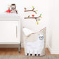 3 Sprouts Baby Laundry Hamper Storage Basket Organizer Bin For Nursery Clothes, Llama