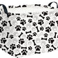 CLOCOR Rectangular Storage Basket,Collapsible Fabric Storage Container,Waterproof Toy Bin with Handles,Gift Basket(Paw)