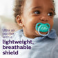 Philips Avent Natural Baby Bottle With Natural Response Nipple, Teal Baby Gift Set, Scd837/02