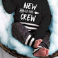 Baby Boy Clothes 0-3 Months Infant Outfits New To The Crew Long Sleeve Romper+ Little Man Pants+ Striped Hat 3Pcs Baby Boy Fall