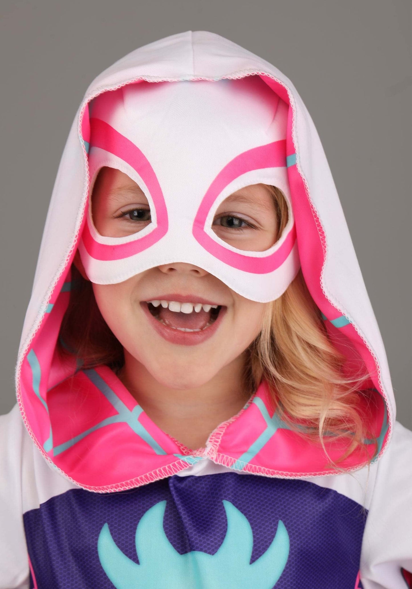 Jazwares Marvel Toddler Ghost Spider Costume, Girls Spider-Man And His Amazing Friends Gwen Stacy Kids Costume - Officially Lice