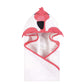 Hudson Baby Unisex Baby Cotton Animal Face Hooded Towel, Modern Flamingo, One Size