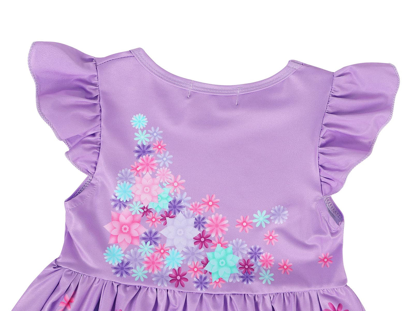 Cotrio Magic Family Isabela Costume Dress For Girls Kids Halloween Cosplay Outfits With Bag Role Play Clothes Birthday Party Dre
