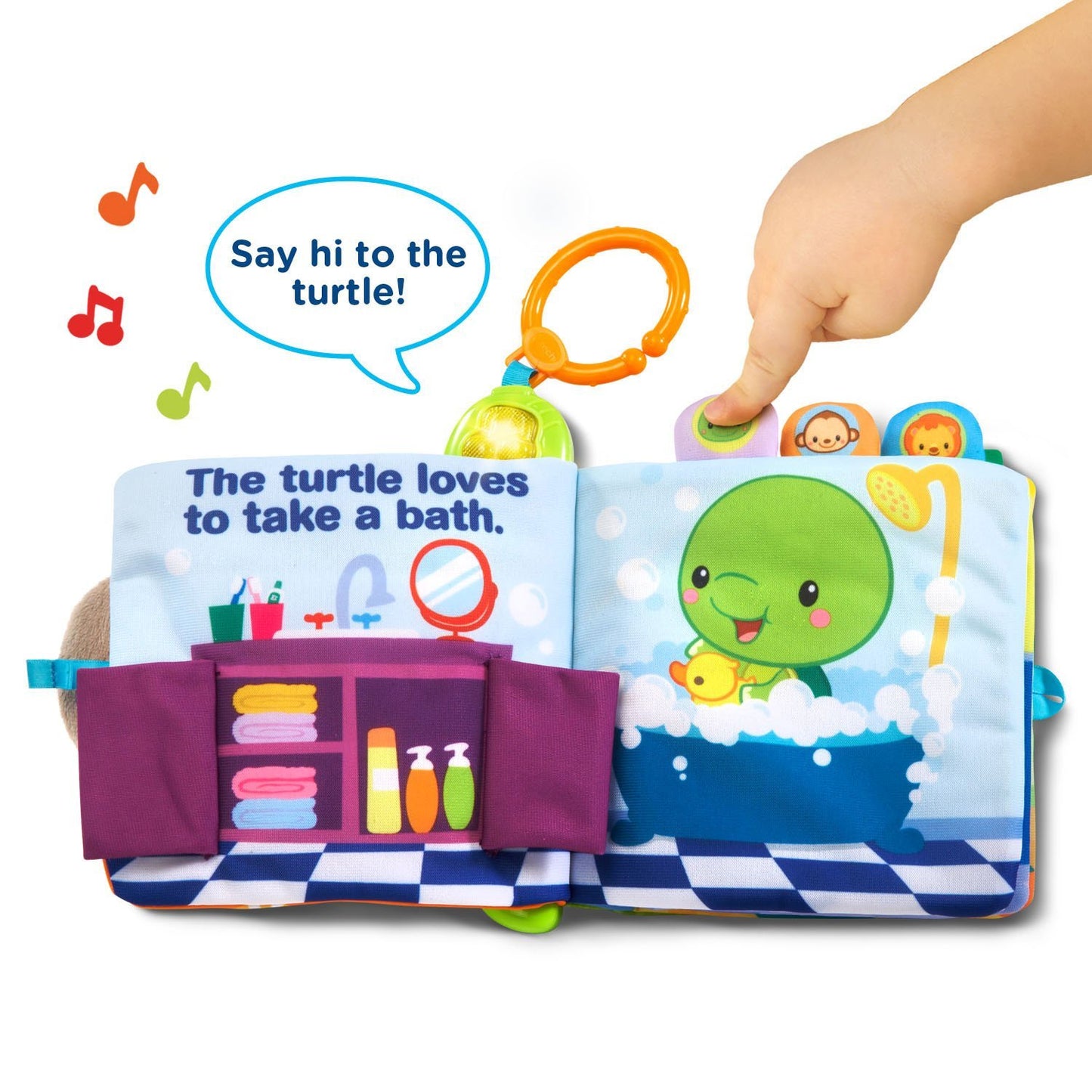 VTech Peek and Play Baby Book