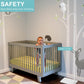 Itodos Baby Monitor Floor Stand Holder Compatible With Babysense Video Baby Monitor V43/ Hds2/ V24R,Keep Baby Away From Touching