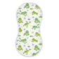 YYZZH Cartoon Frog Lily Lotus Leaf Muslin Burp Cloths for Baby 1 Pack 100% Cotton Baby Washcloths Bibs for Boy Girl