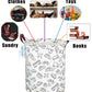 LANgYASHAN Laundry Basket canvas Fabric collapsible Organizer Basket for Storage Bin Toy Bins gift Baskets Bedroom clothes child