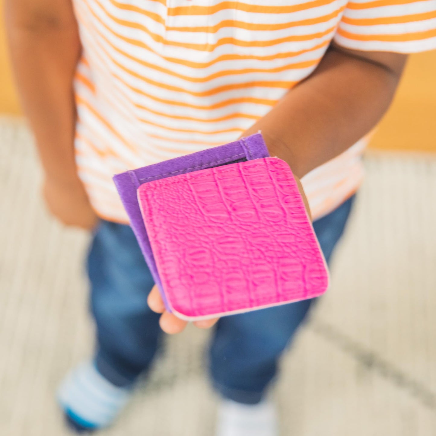 Educational Insights Sensory Squares - Sensory Toys for Toddlers, Textured Bean Bags for Classroom, Toddler Classroom Must Haves