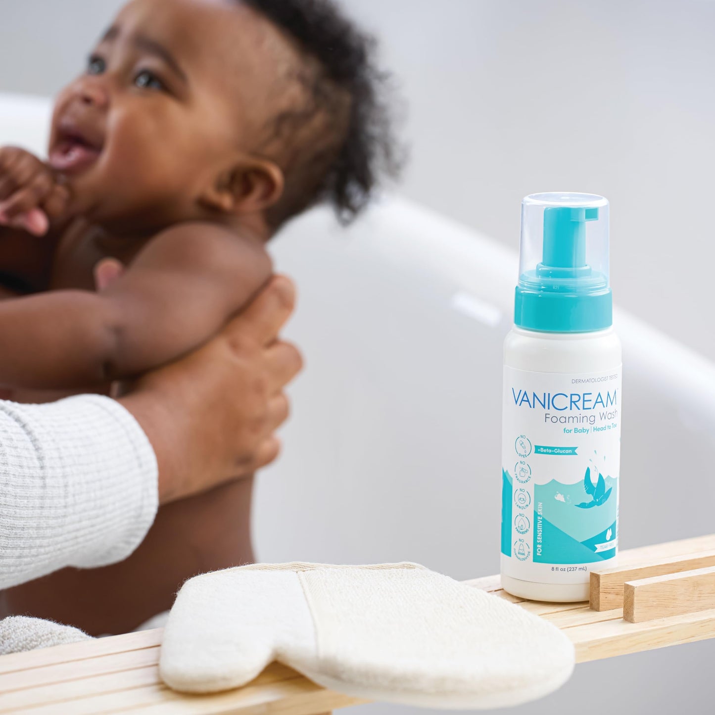 Vanicream Foaming Wash For Baby - 8Oz - Formulated Without Common Irritants For Those With Sensitive Skin