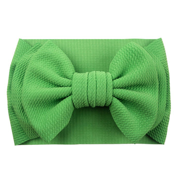 Bows For Baby Girls Headband, Newborn Bows Headbands Baby Hair Bows Hairbands Hair Accessories.(Fd104) (Light Green)