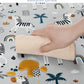 Blissful Diary Baby Splat Mat For Under High Chair, 51 X 51 Inch Splash Mat, Waterproof And Washable Spill Mat, Anti-Slip Floor