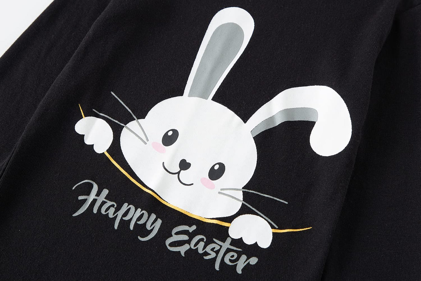 Family Feeling Baby Girls Boys Rabbit Pajamas Long Sleeve Cotton Easter Bunny Toddler Kid Pjs 12-18 Monthes