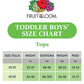 Fruit Of The Loom Boys Eversoft Cotton Undershirts, T Shirts & Tank Tops Underwear, T Shirt - Toddler - 10 Pack - White, 2-3T Us