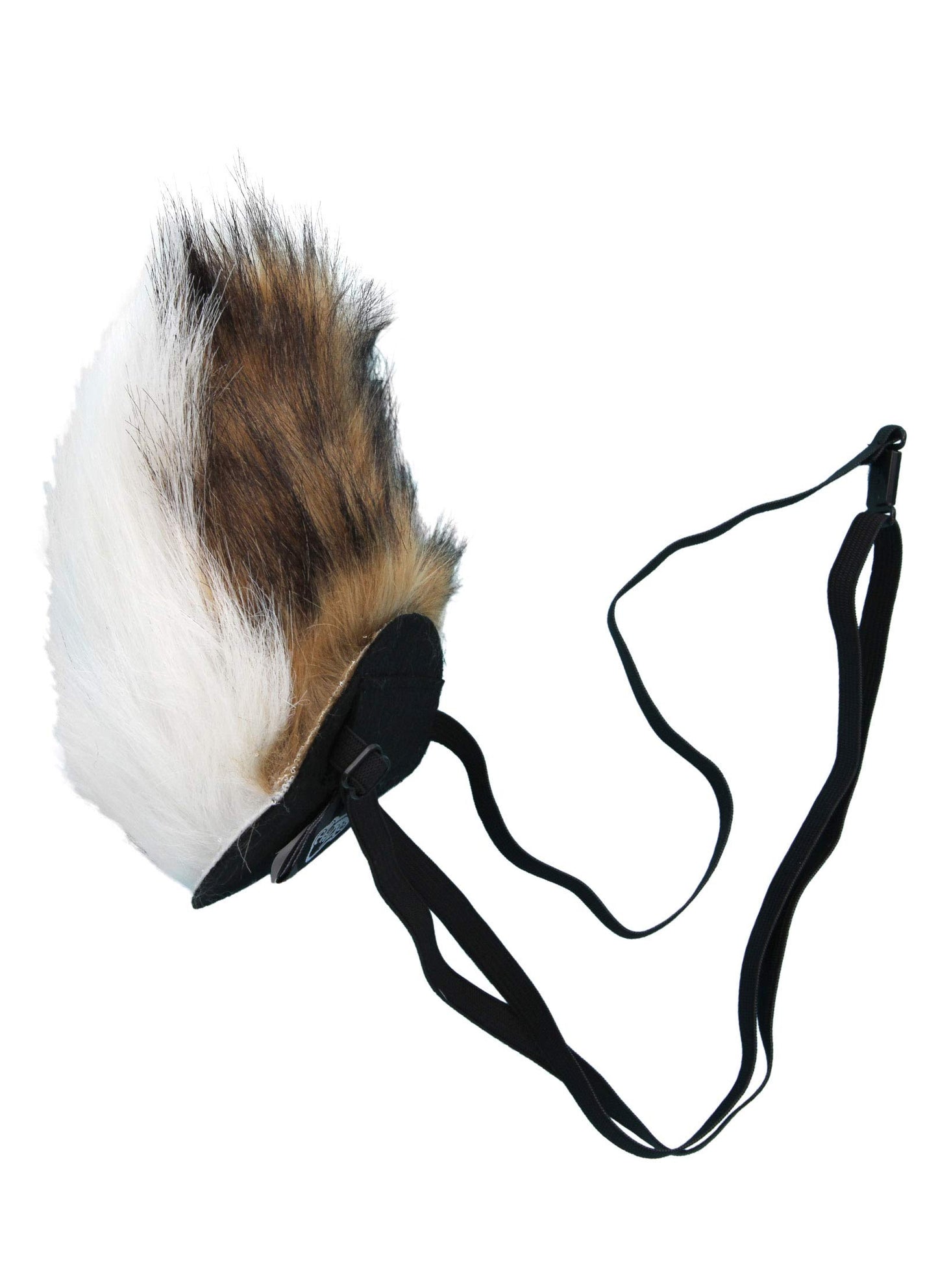 Elope Deer Fawn Furry Plush Tail Costume Accessory For Adults And Kids White