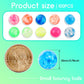 Sumind 100 Pcs Small Bouncy Balls in Bulk Rubber High Bouncing Balls Mini Bouncy Balls for Birthday Party Favors Gift Game Prize
