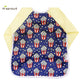 Hi Sprout Infant Toddler Baby Waterproof Sleeved Bib, Bib with Sleeves&Pocket, 6-24 Months (popcorn)
