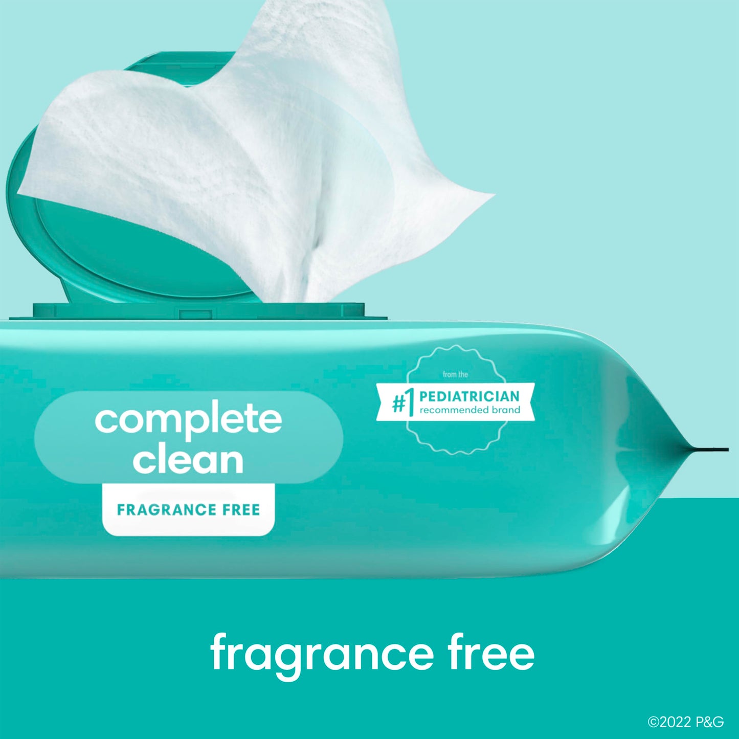 Baby Wipes, Pampers Baby Diaper Wipes, Complete Clean Scented, 6X Pop-Top Packs, 432 Total Wipes