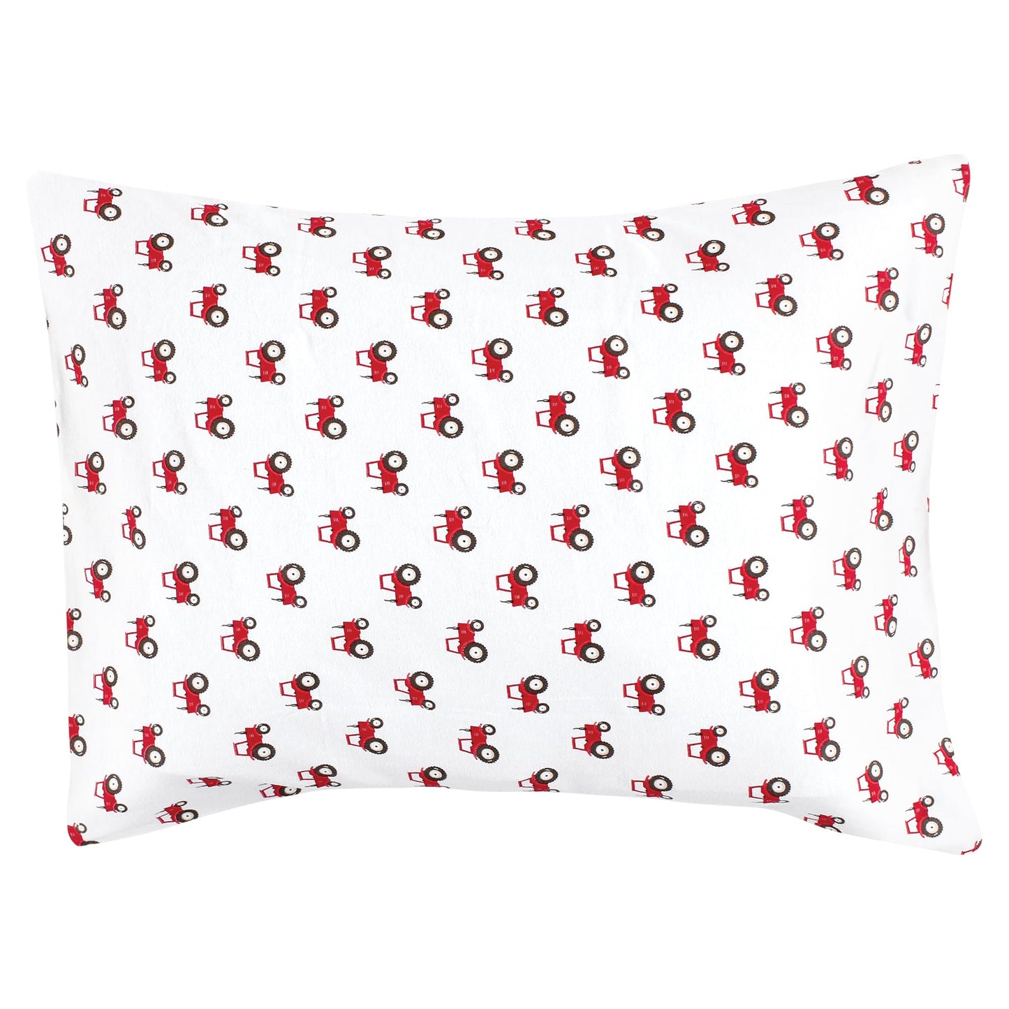 Hudson Baby Unisex Baby And Toddler Cotton Toddler Pillow Case, Tractor And Cow, One Size