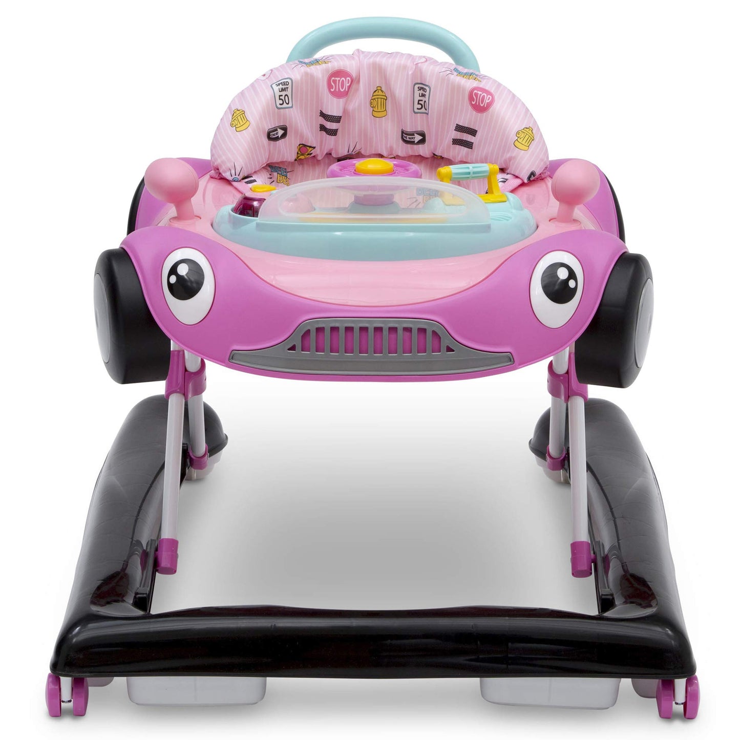 Delta Children First Race 2-In-1 Walker, Pink