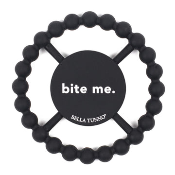 Bella Tunno Happy Teether - Soft & Easy Grip Baby Teether Toy, Silicone Teether Ring to Help Soothe Gums, Non-Toxic and BPA Free