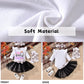 Aalizzwell 12-18 Months Baby Girls Halloween Outfit Infant First Halloween My Tulle Skirt Ghost Clothes With Leg Warmers Clothin