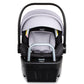 Britax Willow S Infant Car Seat with Alpine Base, ClickTight Technology, Rear Facing Car Seat with RightSize System, Glacier Ony