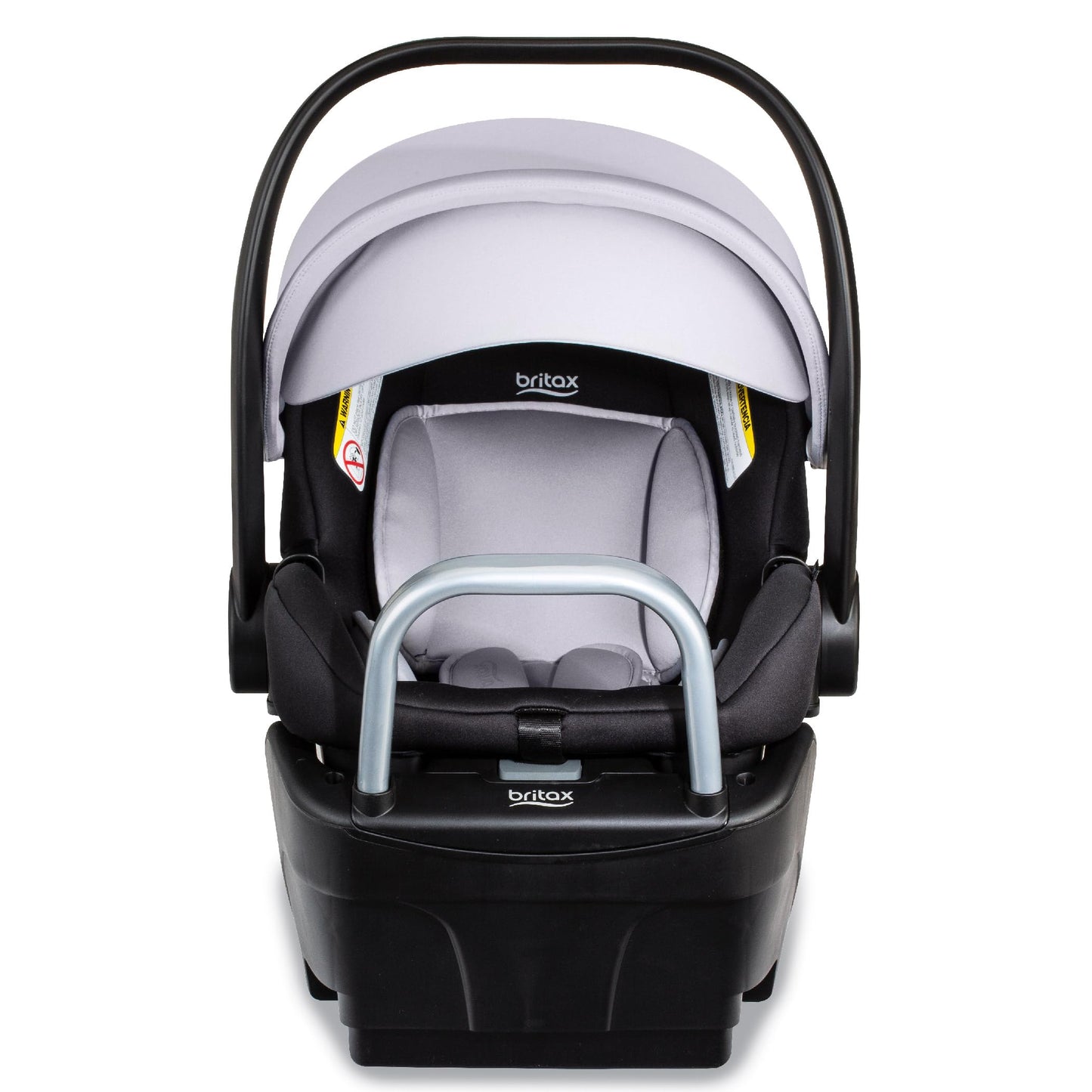 Britax Willow S Infant Car Seat with Alpine Base, ClickTight Technology, Rear Facing Car Seat with RightSize System, Glacier Ony