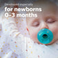 Philips Avent Soothie Pacifier, Pink/Purple, 0-3 Months, 4 Pack, Scf190/42