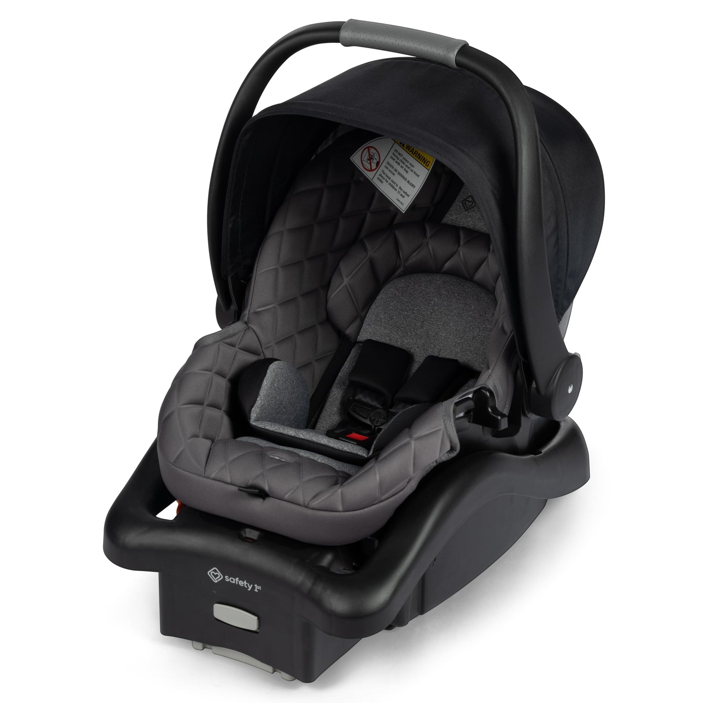 Safety 1?? Onboard Insta-Latch Dlx Infant Car Seat With Base, Baby Car Seat For 4-30 Lbs., Rear Facing Car Seat, Ironbark