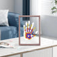 CHERRY CHEERS Family Handprint Kit, DIY Craft Keepsake Wooden Frame, Endless Gift Set, Non-Toxic Paints, Transparent Sheets (Bro