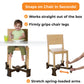 Kaboost Booster Seat For Kitchen Chair, Chocolate - Goes Under The Chair - Portable Chair Booster For Toddlers And Grown Ups