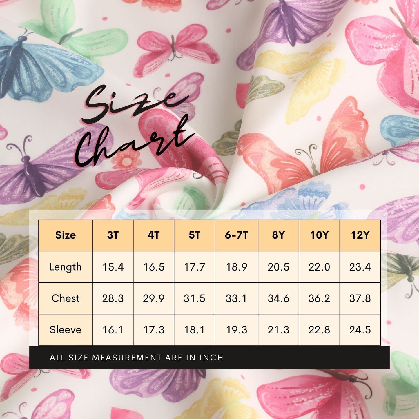 Welaken Baby Girls' Water-Resistant Butterfly Printed Jacket Lightweight And Breathable Fall Windbreaker